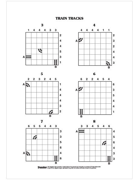 Train Tracks Puzzle