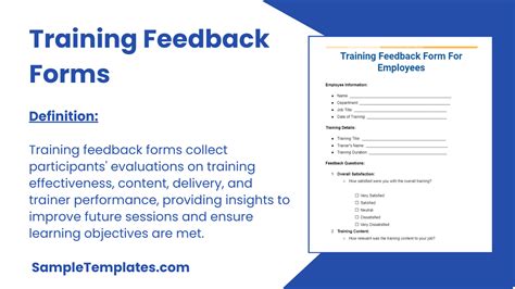 Training Feedback Letter Sample