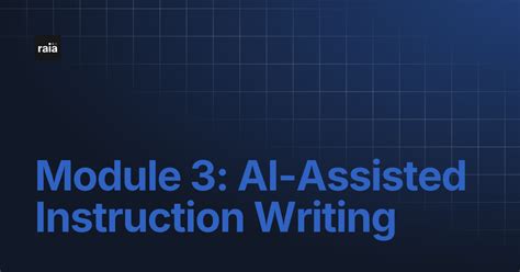 training module 3 the writing process
