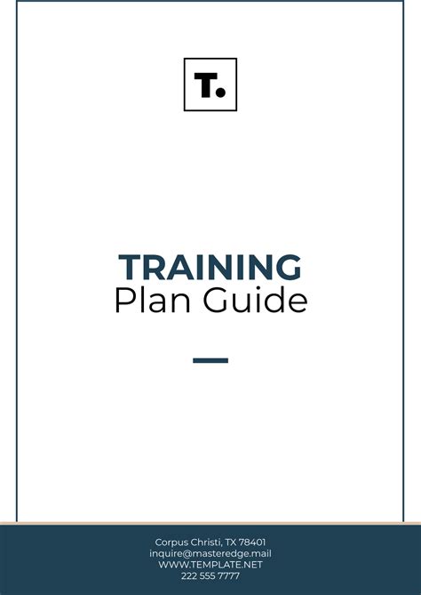 Download Training Program Design Template Guide Sample 