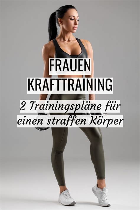 trainingsplan diät frau