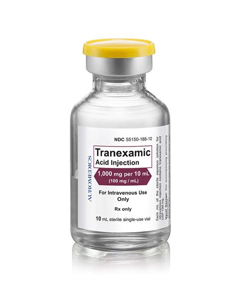 tranexamic acid | Tranexamic acid MIMS Malaysia
