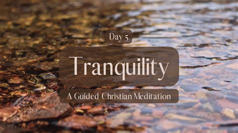tranquility christian personals