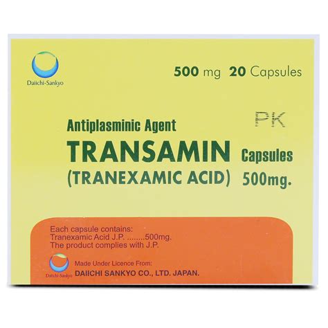 transamin | Thuc cm mu Transamin 500mg iu tr