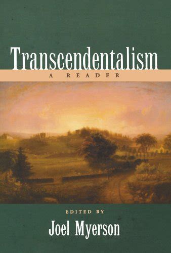 transcendentalism a reader