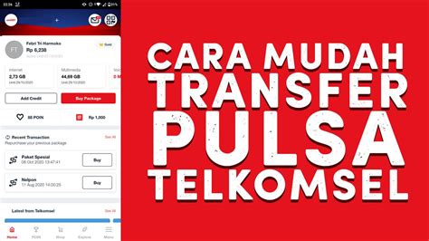 Transfer Pulsa Telkomsel X Pulsa - X Pulsa