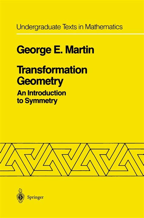 Download Transformation Geometry An Introduction To Symmetry 