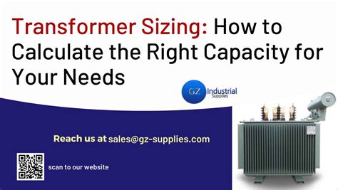 Transformer Sizing Calculations