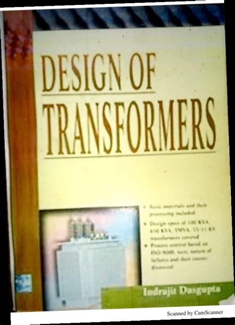 Download Transformer Design By Indrajit Dasgupta 