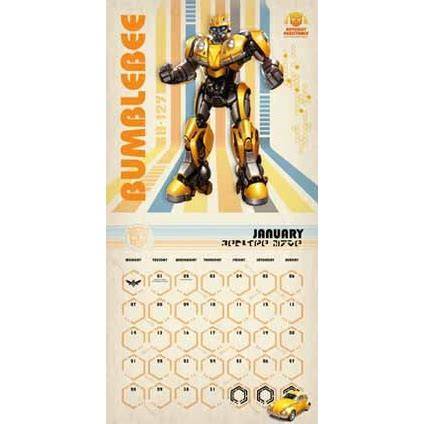 transformers bumblebee official 2019 calendar squ