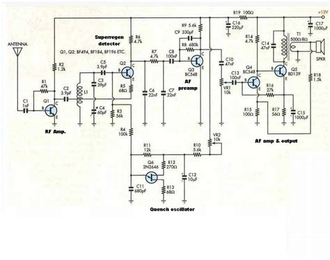 Transistor Super Regenerative Receiver