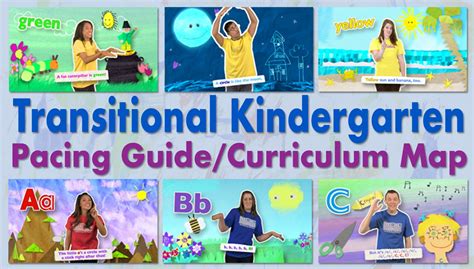 Transitional Kindergarten Pacing Guide