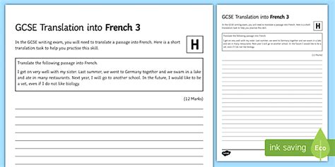 Translated Into French