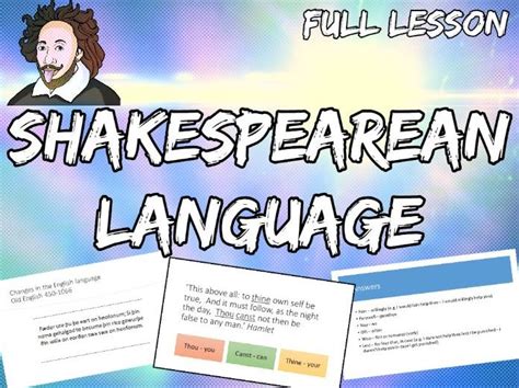 Translating Shakespeare Langauge Teaching Resources Tpt Translating Shakespeare Worksheet - Translating Shakespeare Worksheet