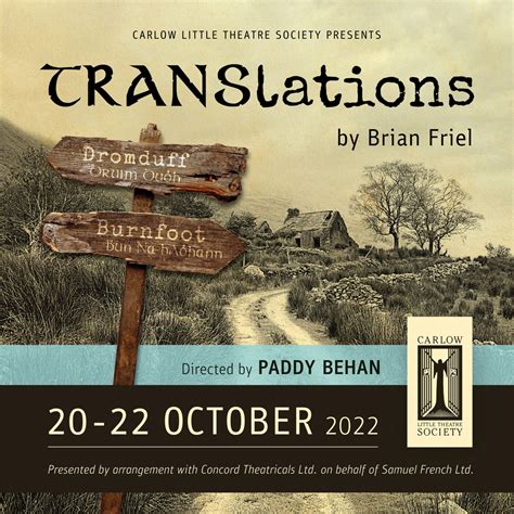 Read Online Translations Brian Friel Sparknotes 
