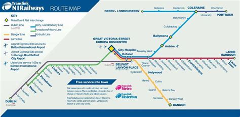 Translink Trains Timetable