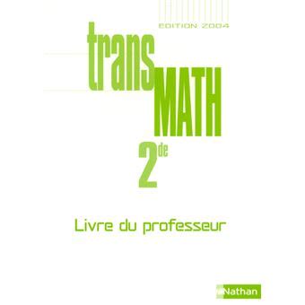 transmath 2e livre du professeur