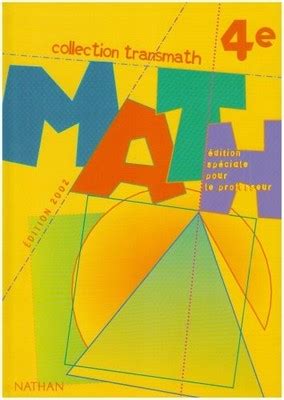 Transmath 4e 2002 Professeur