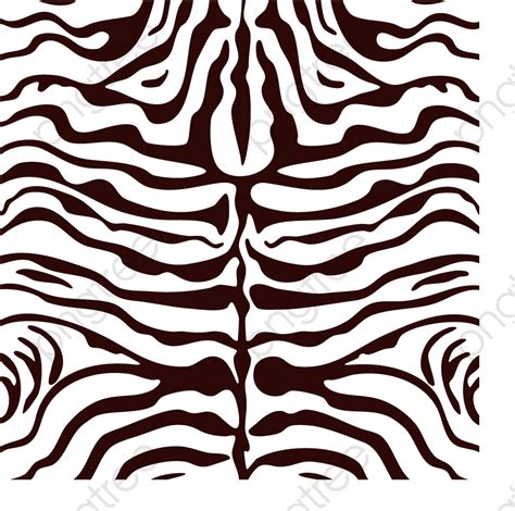 Transparent tiger stripes