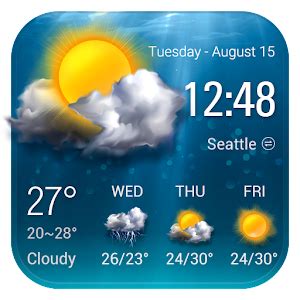 Transparent Weather Forecast Widget For PC  Windows 7 8 10  Mac