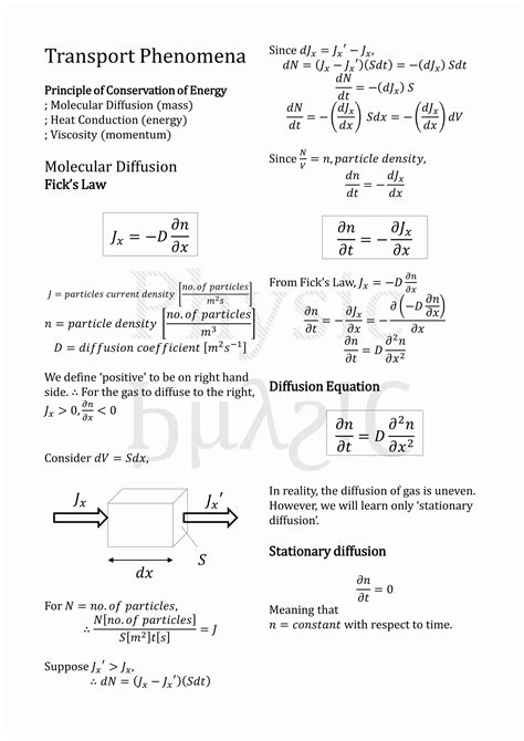 Transport Phenomena