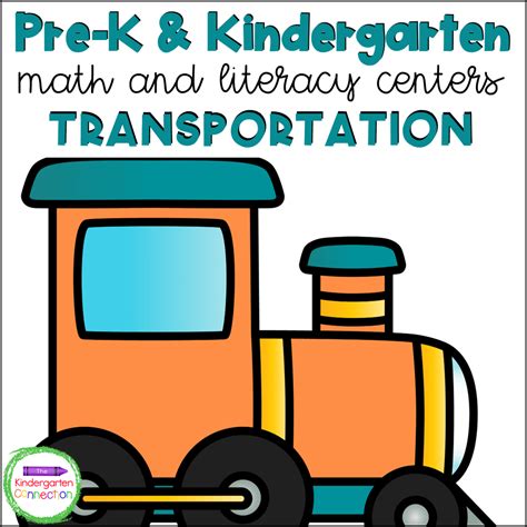 Transportation Activities And Centers For Pre K And Transportation Kindergarten - Transportation Kindergarten