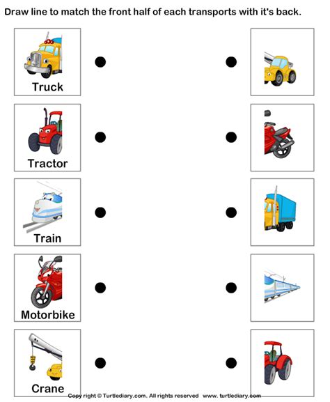 Transportation Worksheets Turtle Diary Transportation Worksheets Kindergarten - Transportation Worksheets Kindergarten