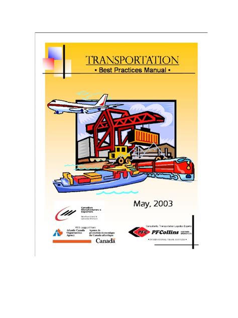 Read Transportation Best Practices Manual 