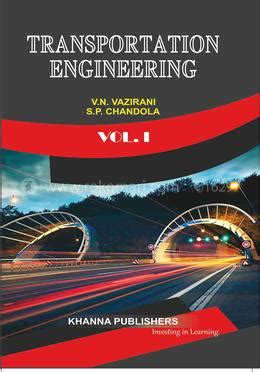 Download Transportation Engineering By Vazirani 