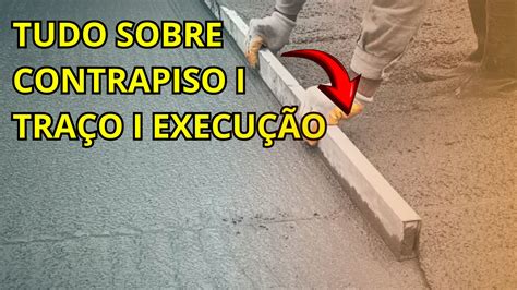 Traços Para Contrapiso