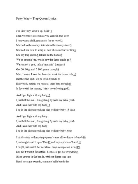 Trap Queen Lyrics