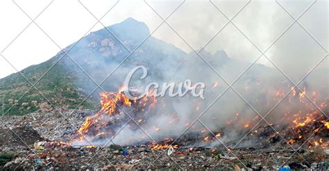 trash burning - Photos by Canva