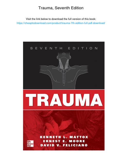 Read Online Trauma 7Th Edition 