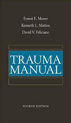 Read Online Trauma Manual Mattox 