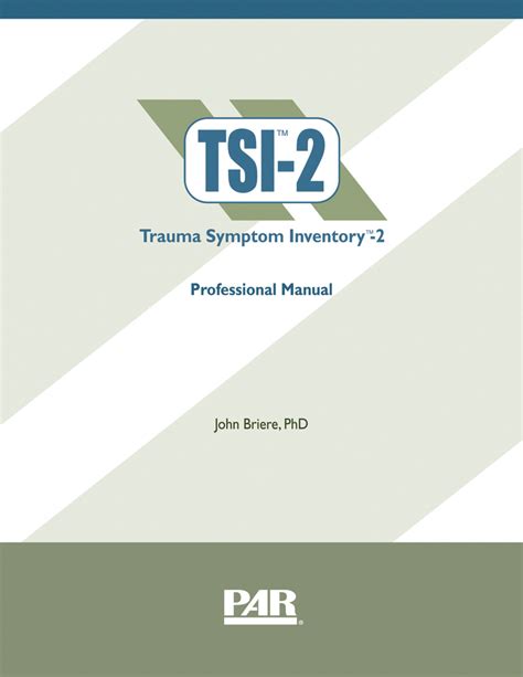 Download Trauma Symptom Inventory 2 