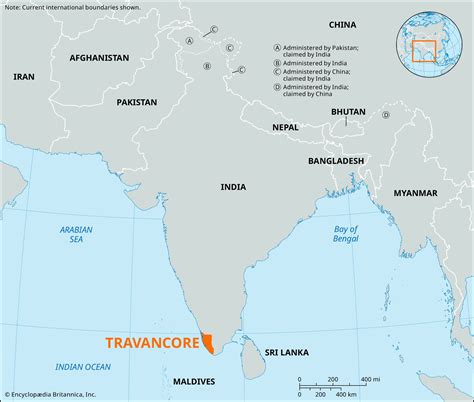 Travancore In Which State