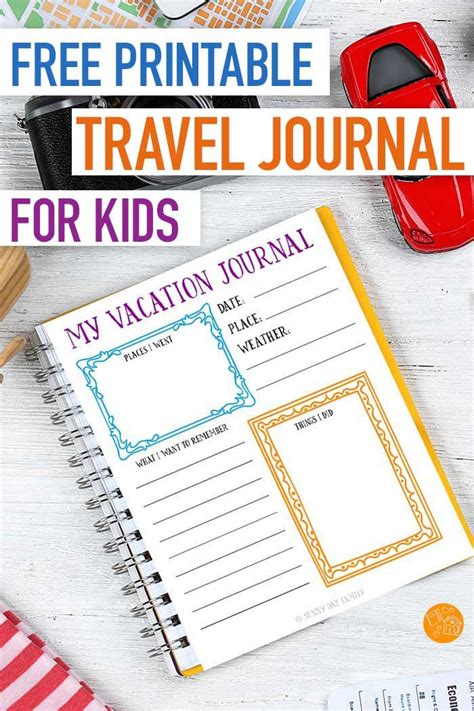 Read Travel Memories Keeper Trip Journal For Children Teenagers 