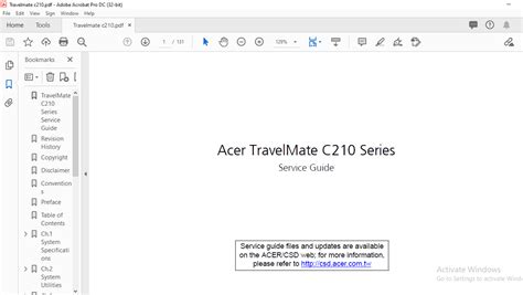 Read Online Travelmate C210 Manual Guide 