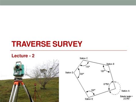 traverse surveying examples