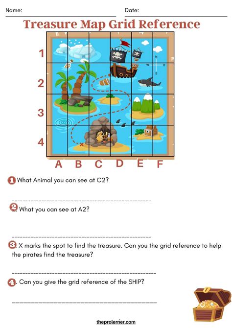 Treasure 4 Th Grade Practice Answer