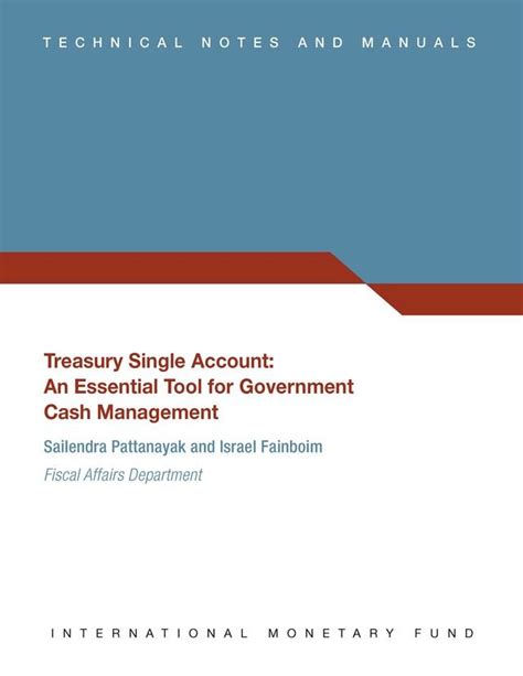 Full Download Treasury Single Account An Essential Tool For Government 