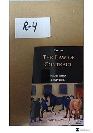 Treitel Law Of Contract 12th Edition Envymeore