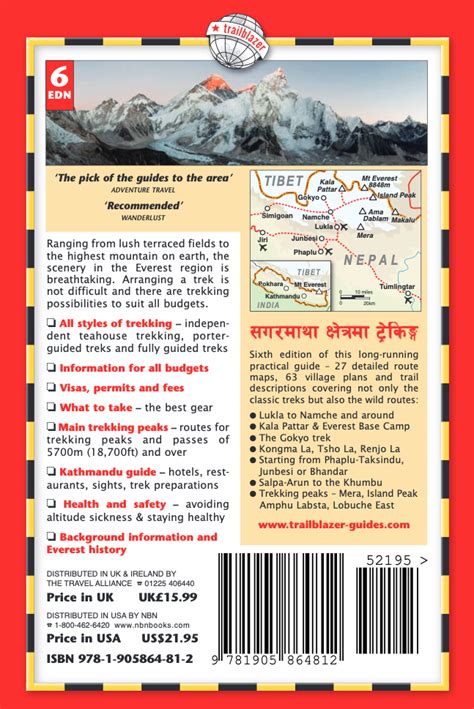 Download Trekking In The Everest Region Includes Kathmandu City Guide 