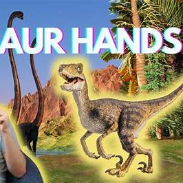 Dinosaur Hand Sleeping
