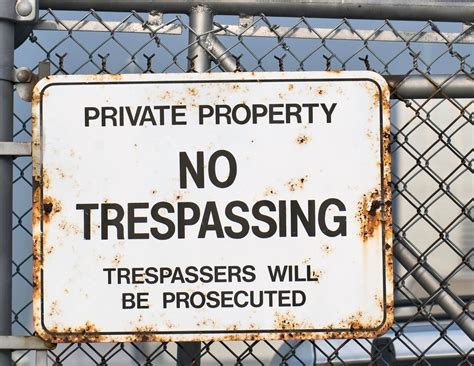 Trespassing Against Us