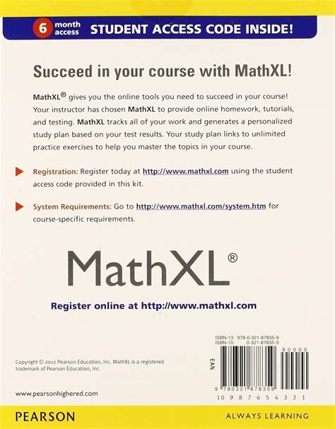 Trial Mathxl Access Code For Students