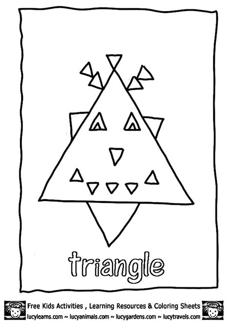 Triangle Worksheet All Kids Network Triangle Worksheet For Kindergarten - Triangle Worksheet For Kindergarten