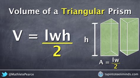 Triangular Prism Formula