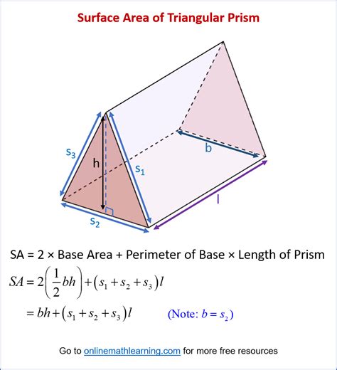 Triangular Prism Surface Area Word Doc