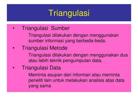 triangulasi data adalah | 4Employee Perception of Brand Value 5135 Nhn